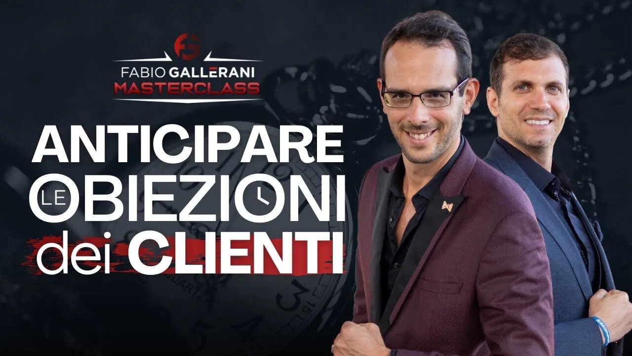 Come gestire TUTTE le obiezioni durante la vendita | LIVE Masterclass