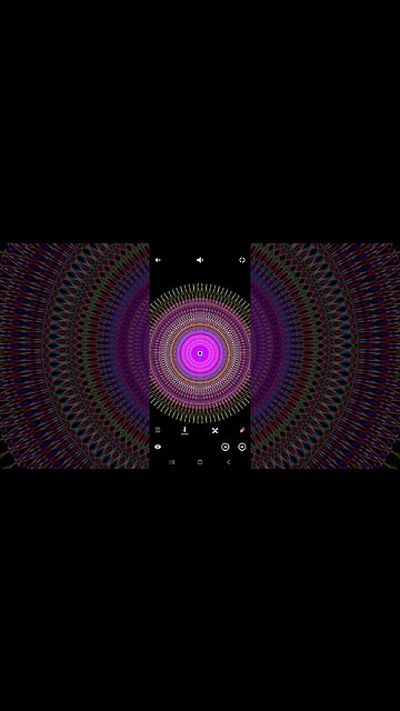 Tangle app on Android: perfect symmetry #22