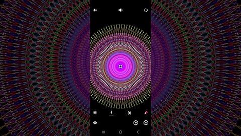 Tangle app on Android: perfect symmetry #22