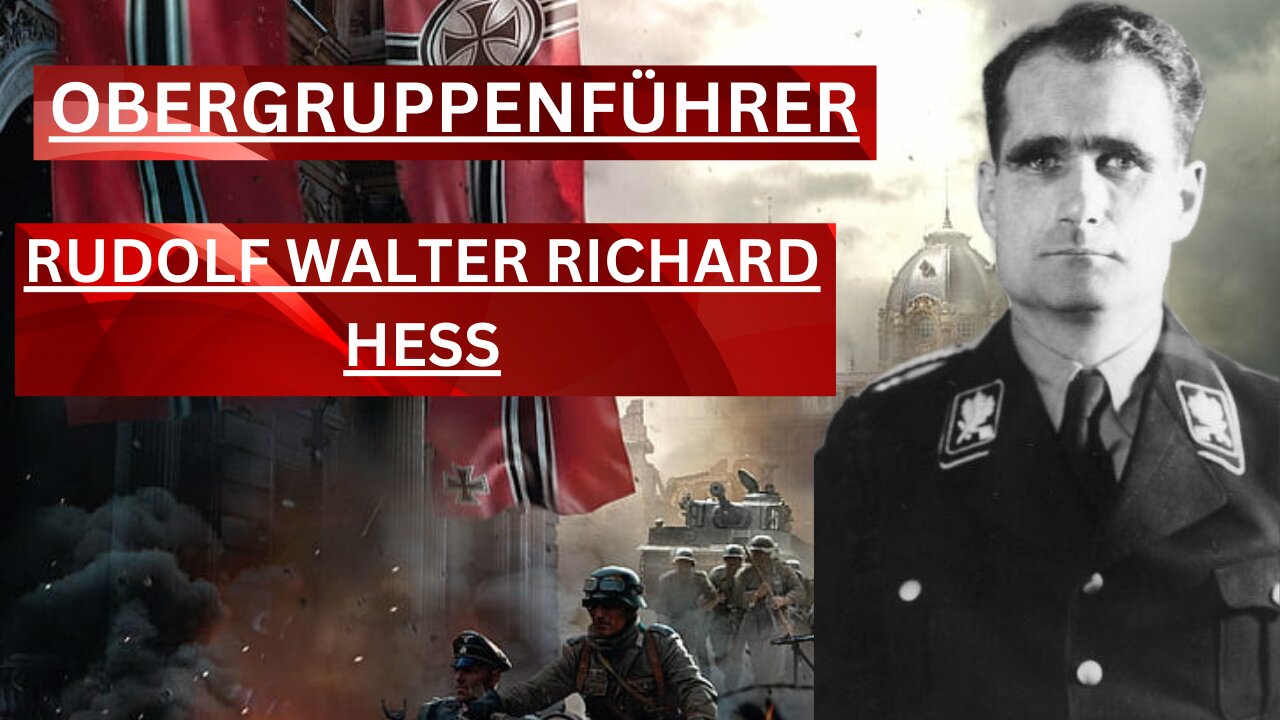 "The Enigmatic Life of Rudolf Hess: A Journey Through History and Intrigue"