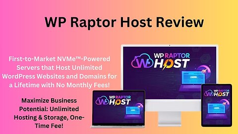 WP Raptor Host Review – Unlimited WP Sites, Access for Life