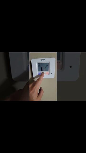 What Temp do you set Your Thermostat on? #thermostat #airconditioner