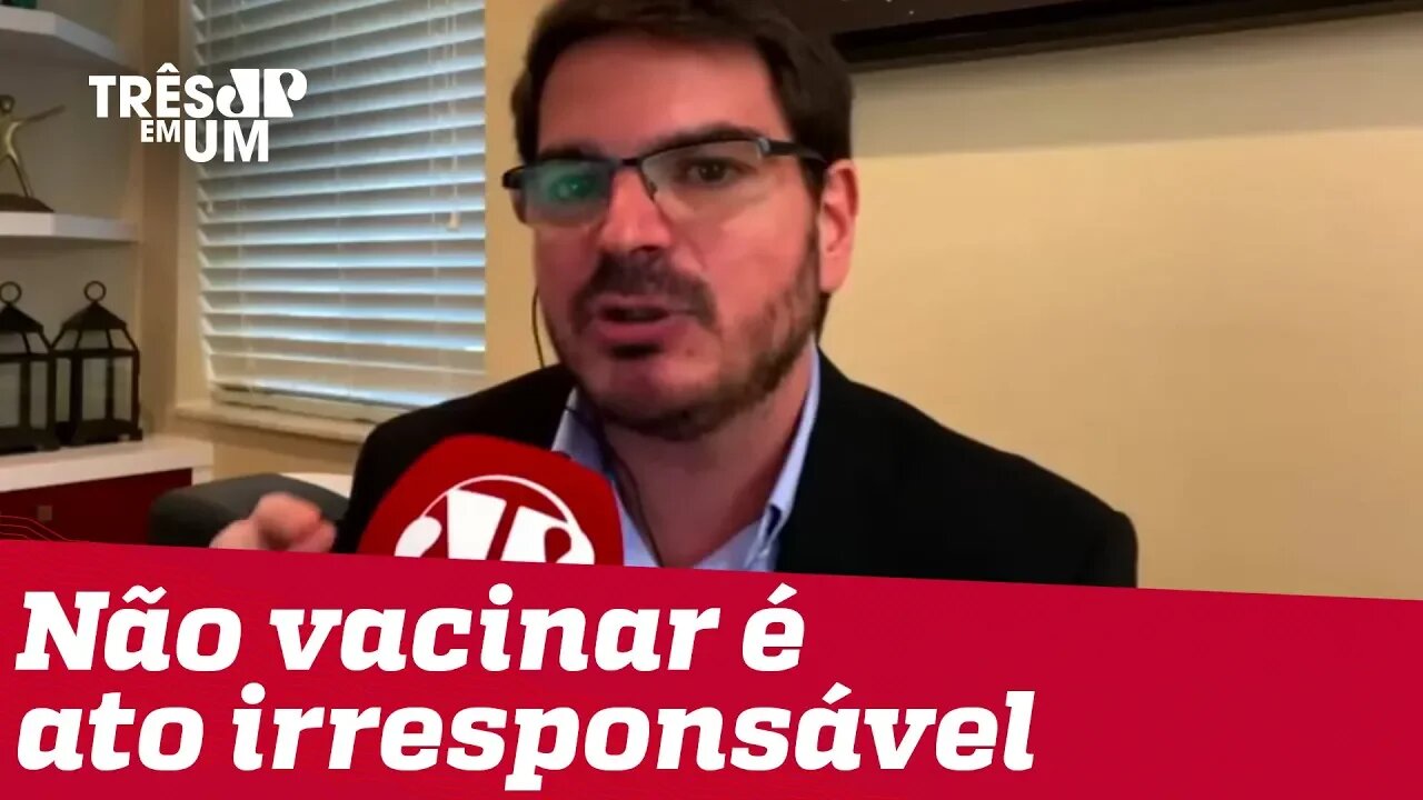 #RodrigoConstantino: Não vacinar o filho é um ato irresponsável