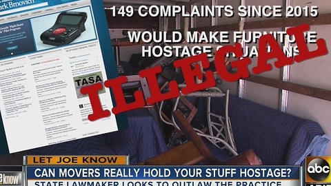 Can movers really hold your stuff hostage?