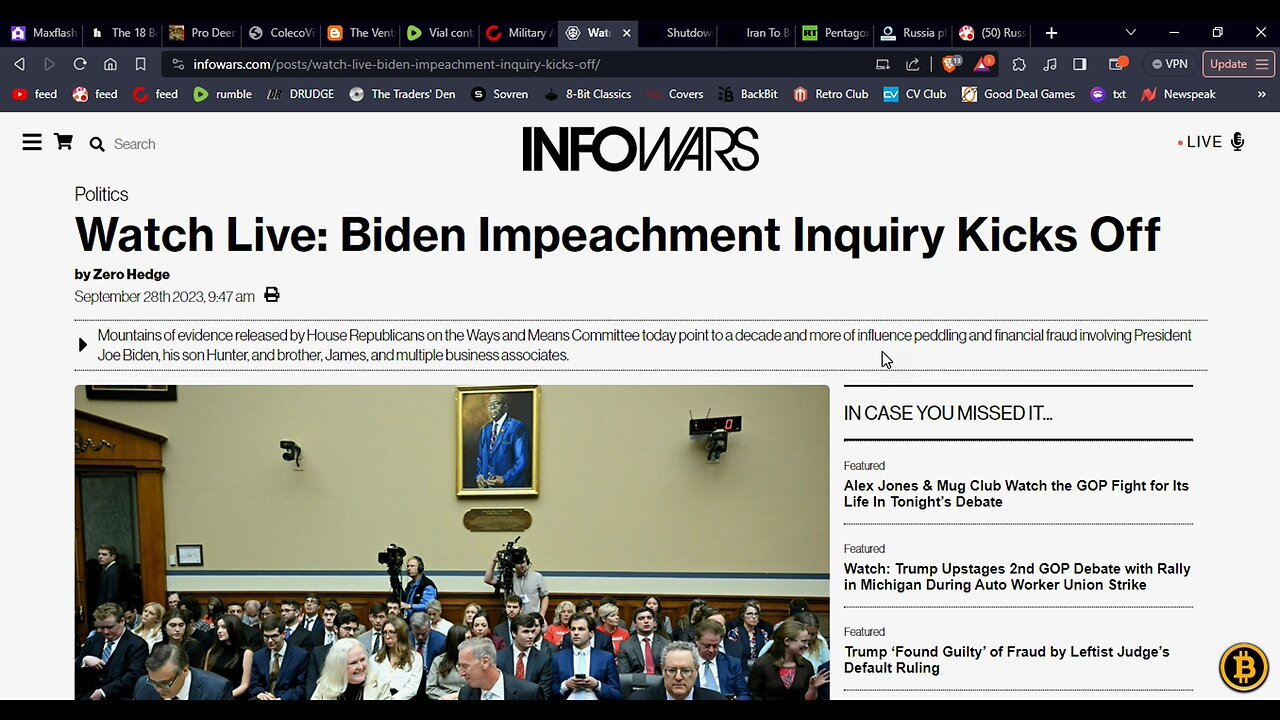 Biden Impeachment Inquiry Begins