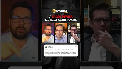 A FALSA DEFESA DE LULA À LIBERDADE