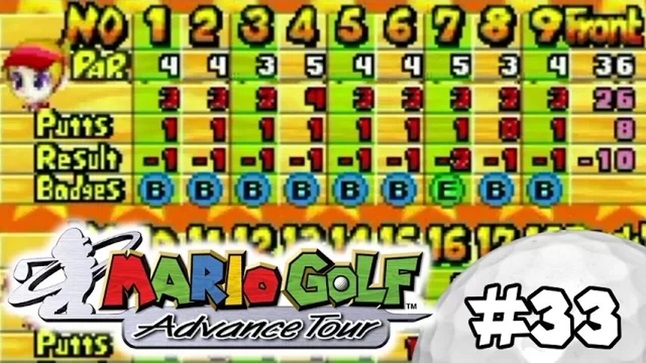 Mario Golf Advance Tour Walkthrough Part 33: Technically Perfect