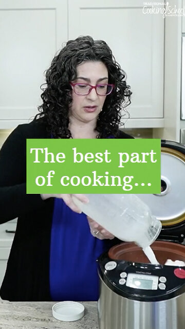 The best part of cooking... tasting! MMMM... 😋