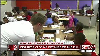 Districts closing because of the flu