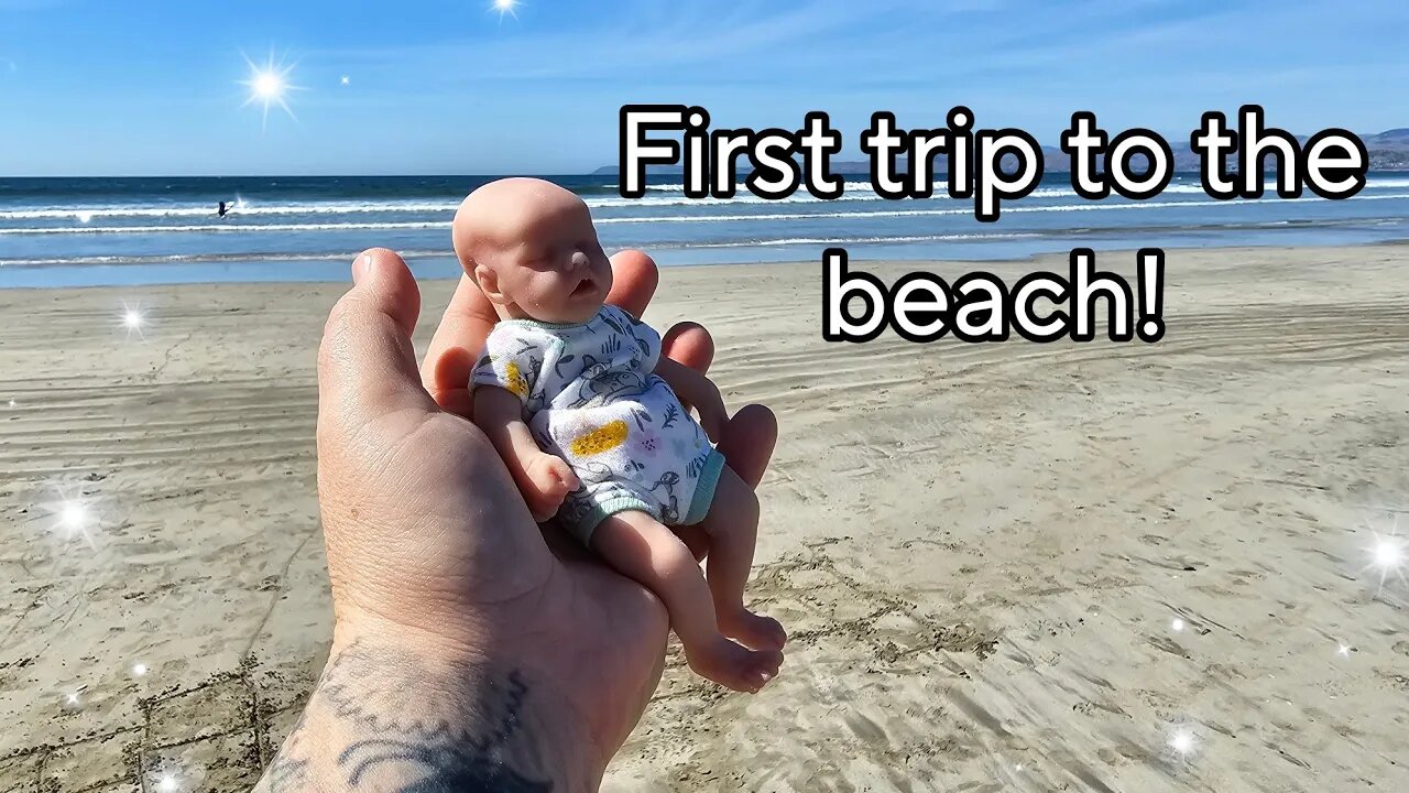 Tiny Silicone Baby Goes to the Beach - Whats Inside My Diaper Bag| nlovewithreborns2011