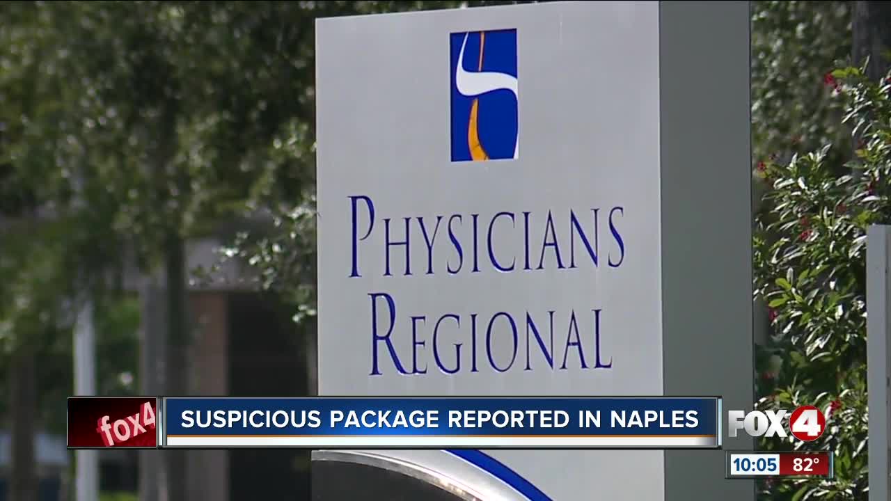 Naples Police respond to suspicious package call