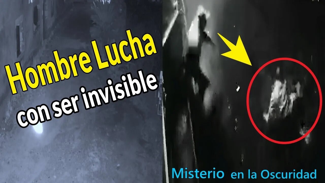 Hombre Lucha contra lo Invisible y Desata el Pánico en las Redes Sociales