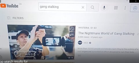 Top search results for the term "gang stalking"