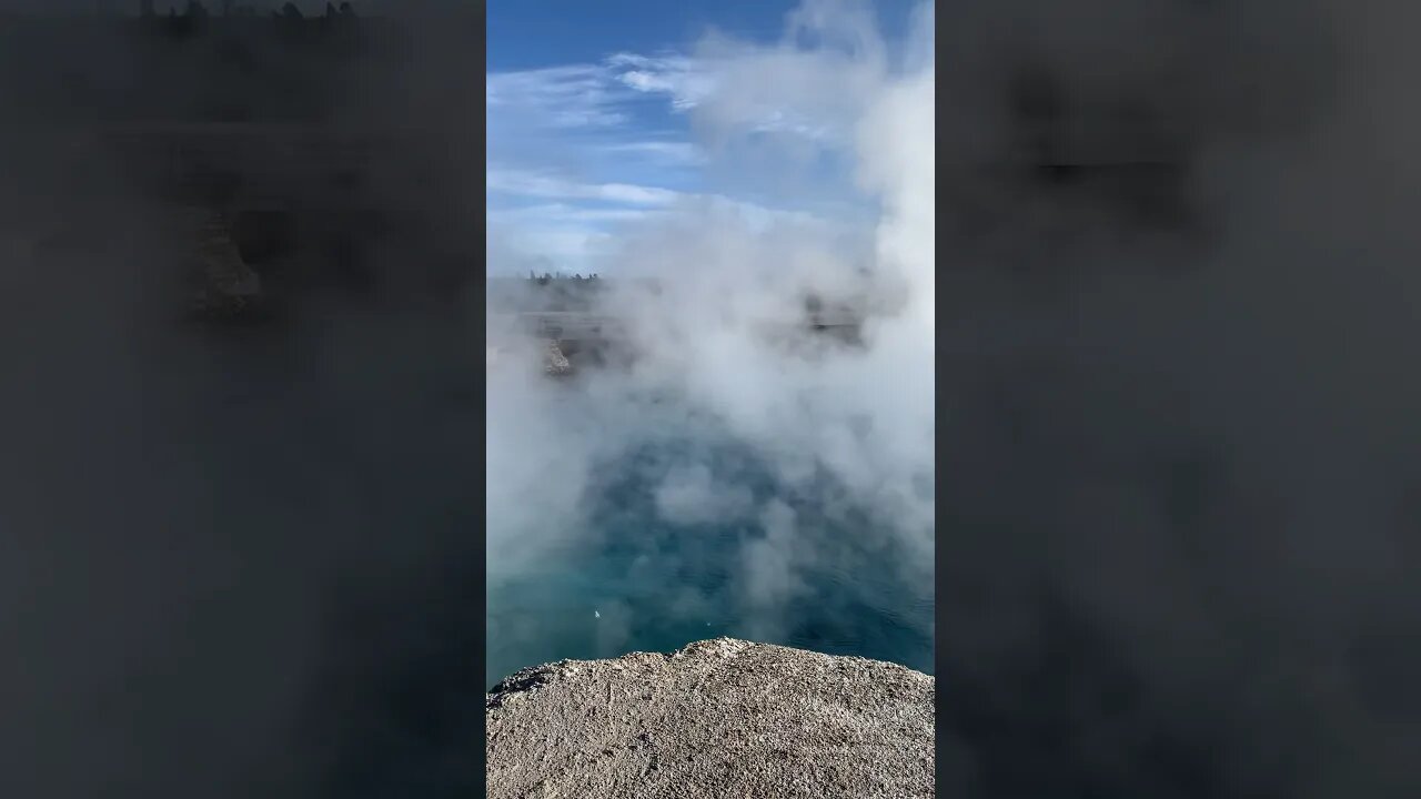 Hot Springs | Yellowstone National Park #shorts #short