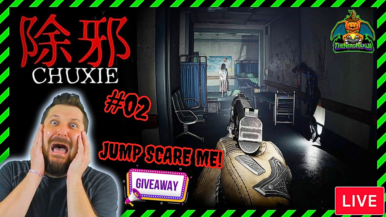 Chuxie #02 | Jump Scare Alerts On | Giveaways | Scare Me & Win! | 1st Time Playing | Halloween Month