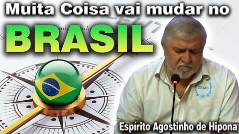 Muita Coisa vai mudar no BRASIL | Médium Gilberto Rissato | Entidade Agostinho de Hipona