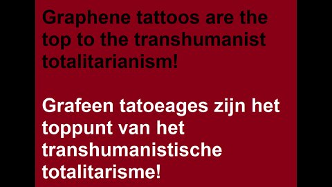 GRAFEEN TATOEAGES ZIJN HET TOPPUNT VAN HET TRANSHUMANISTISCHE TOTALITARISME!
