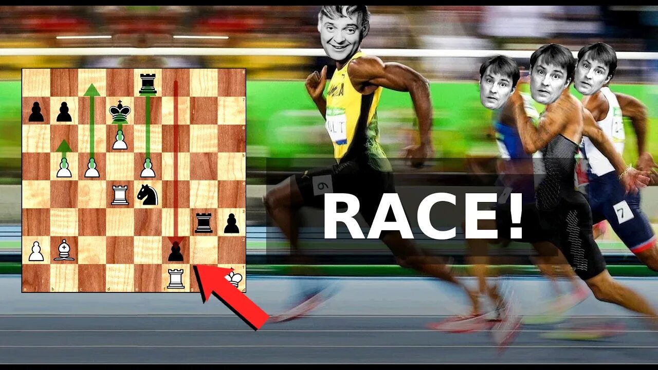 CRAZY sprint to the finish! 1834 World Chess Championship [Match 4, Game 1]