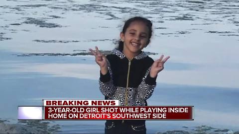 3-year-old girl shot in southwest Detroit, taken to Children's Hospital