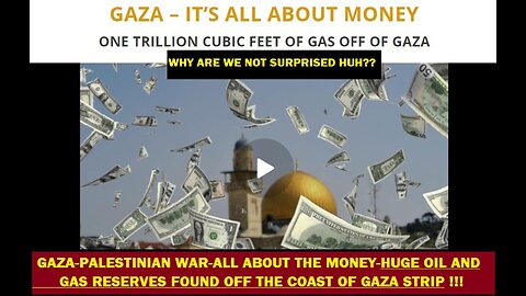 ANYONE REALLY EXPECT ISRAEL TO STOP THE WAR-THEY WANT THE GAS-OIL FIELDS-AND CANAL