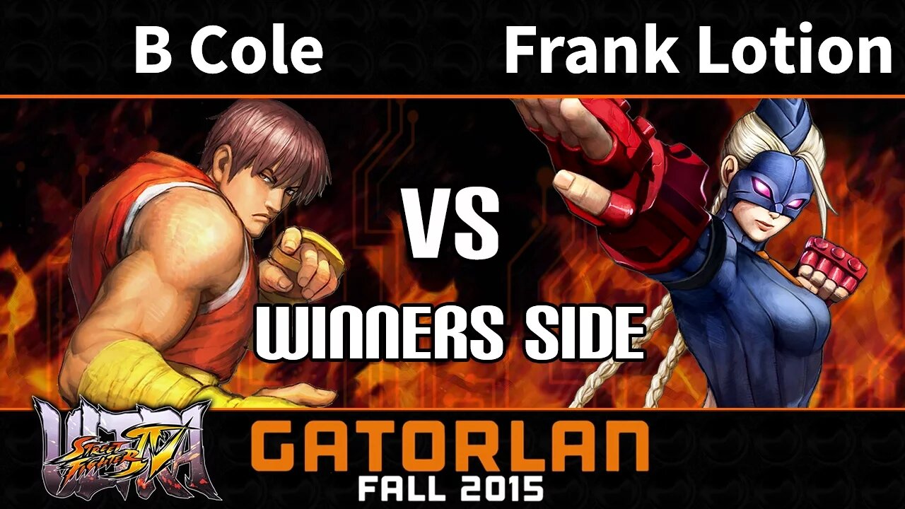 Gatorlan - B Cole vs. Frank Lotion - Winners R2 - USFIV