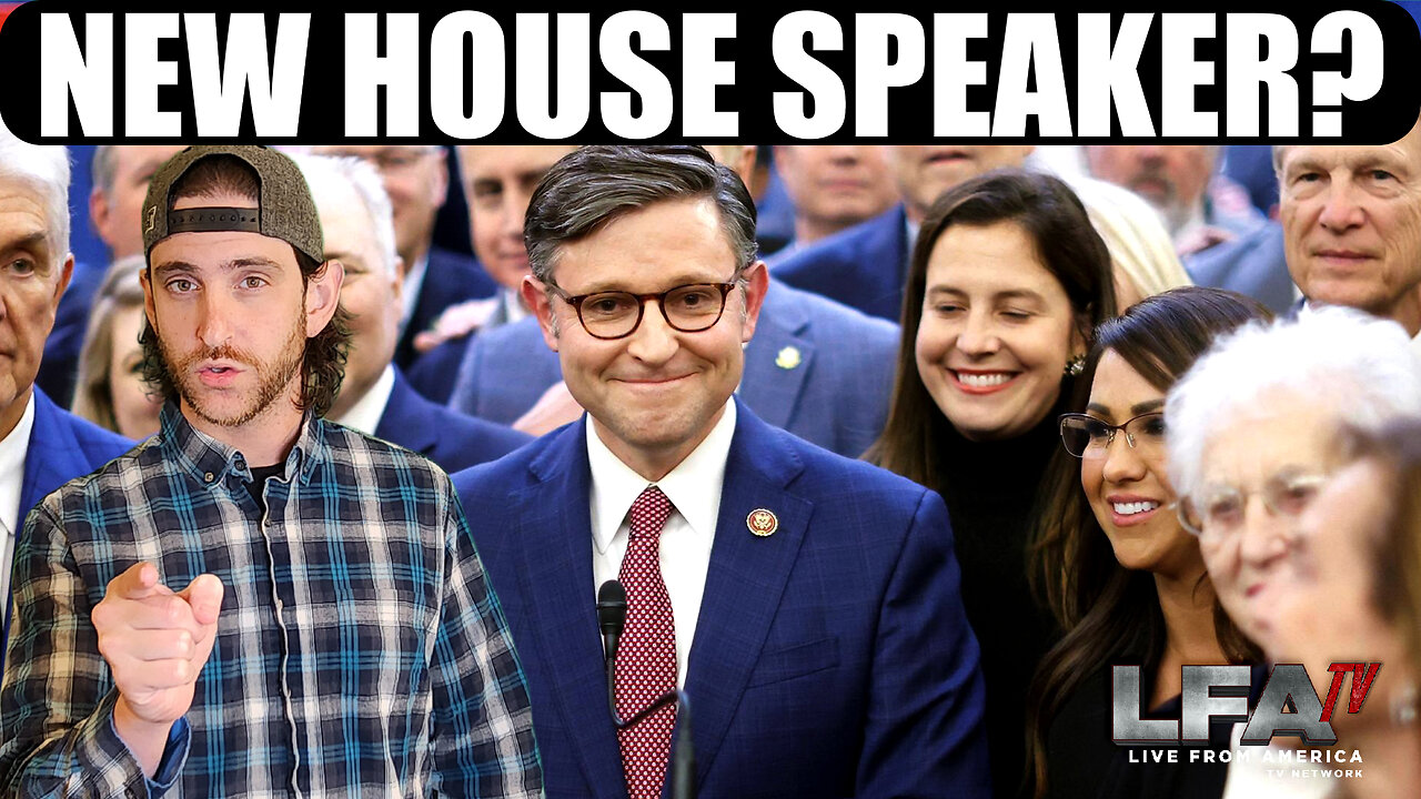 IS THE HOUSE SPEAKER SAGA FINALLY OVER?! | UNGOVERNED 10.25.23 10am