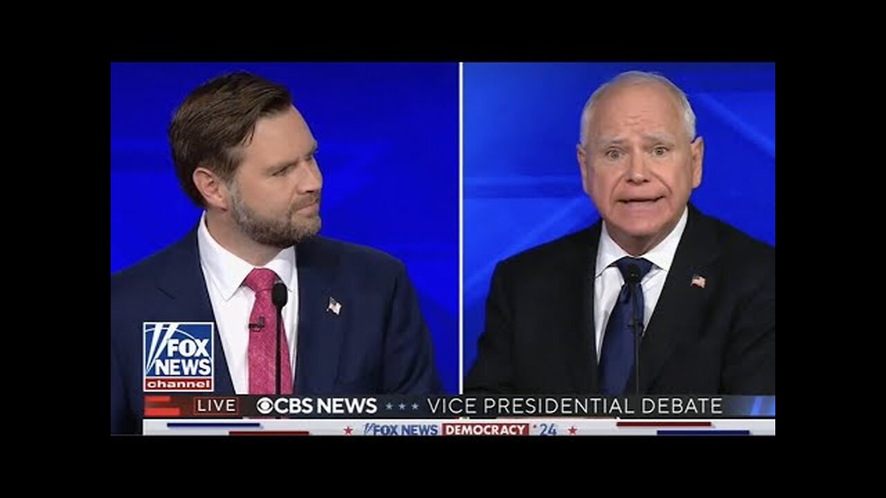 VP DEBATE TURNS INTO A REAL LIFE CONFESSION "I'VE BECOME FRIEND'S WITH THE SCHOOL SHOOTERS!"