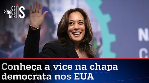 Biden escolhe Kamala Harris, a anti-Bolsonaro