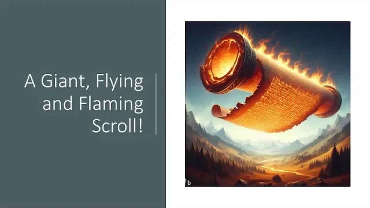 A Giant, Flying and Flaming Scroll: Sunday PM