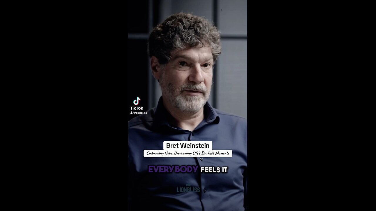 Dr Bret Weinstein & The Diary Of A CEO | Embracing Hope: Overcoming Life's Darkest Moments