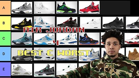 TIER LIST of the BEST & WORST AIR JORDAN 4s