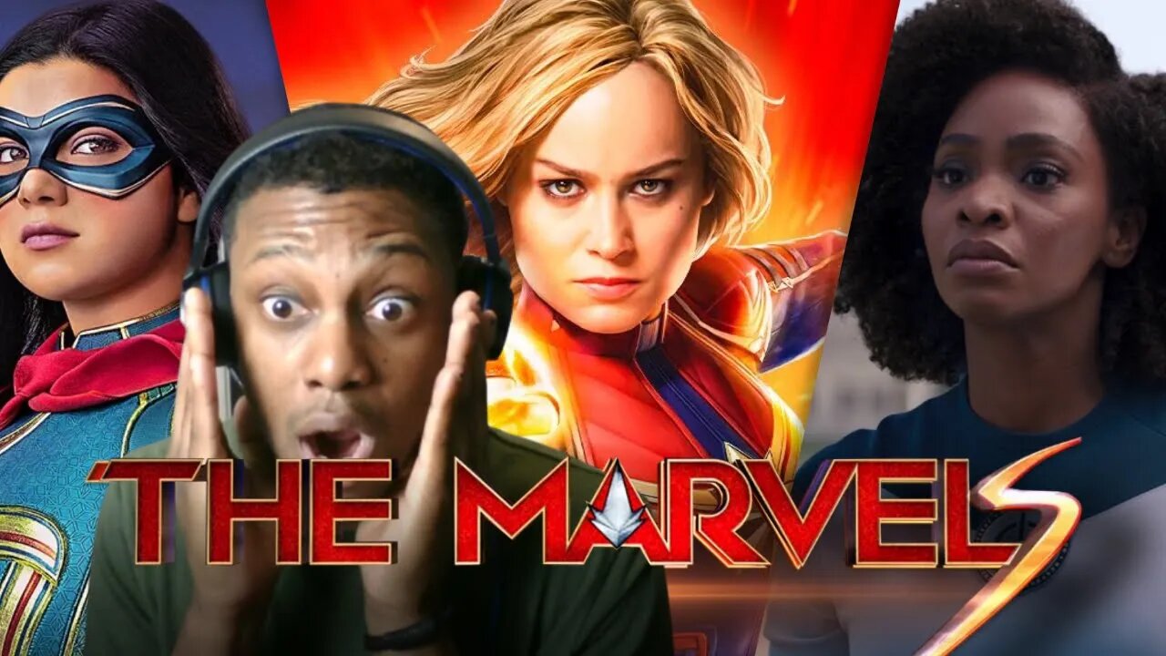 Marvel Studios' The Marvels | Official Trailer (REACTION) Arli Gamer Technician REACTS