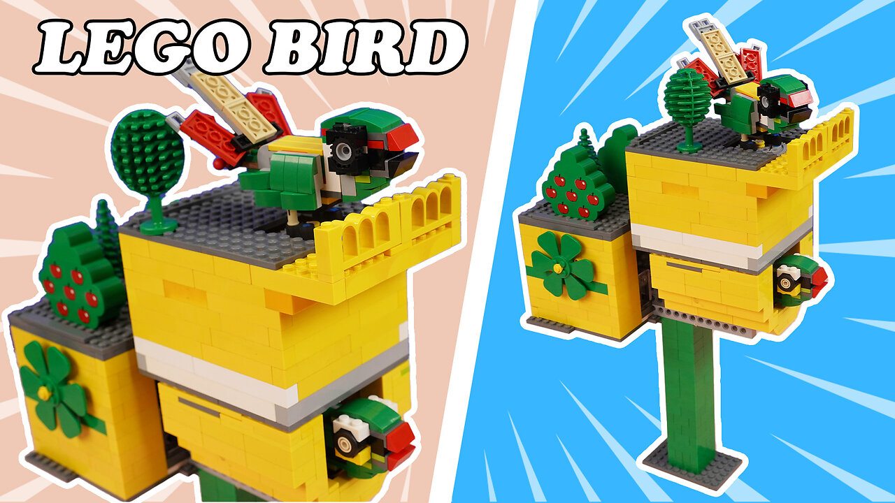 BIRDS Lego classic IDEAS How to build