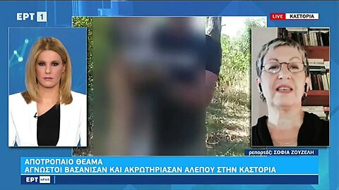 Αποτρόπαιο θέαμα, άγνωστοι βασάνισαν και ακρωτηρίασαν αλεπού στην Καστοριά (ΕΡΤ1, 8/10/2022)