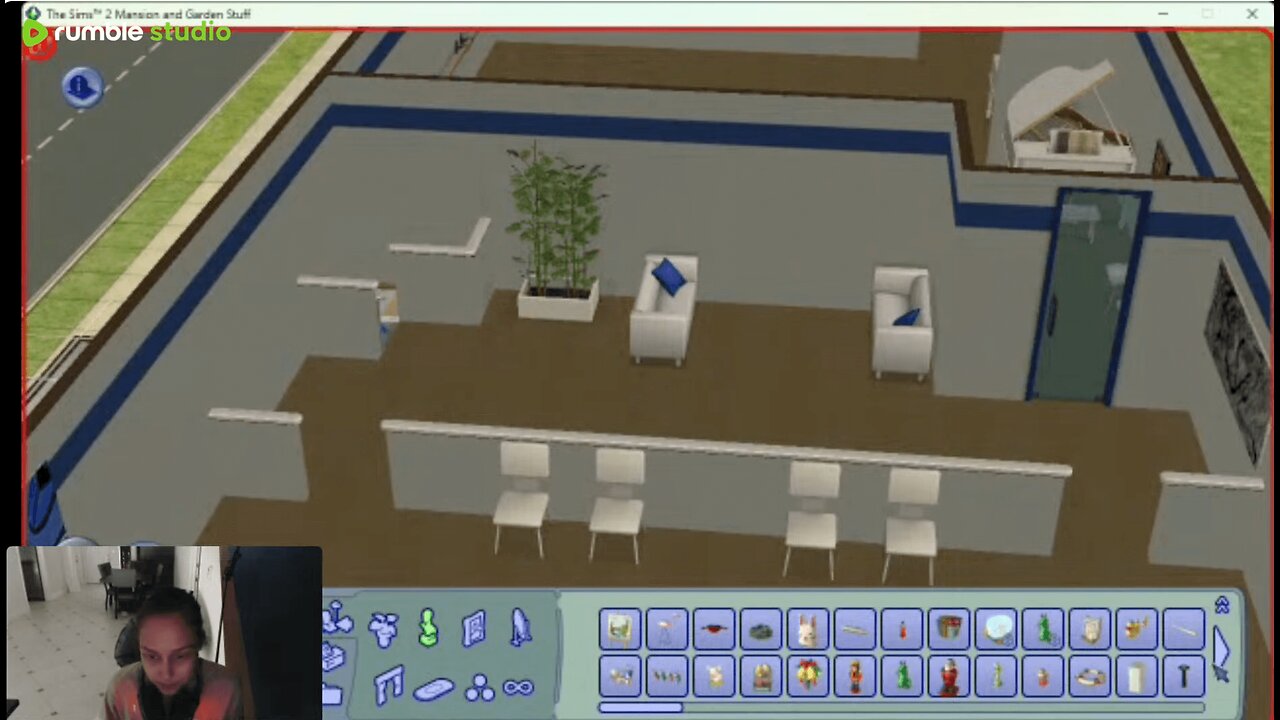 Building a Gym & Fitness Center (Sims 2)