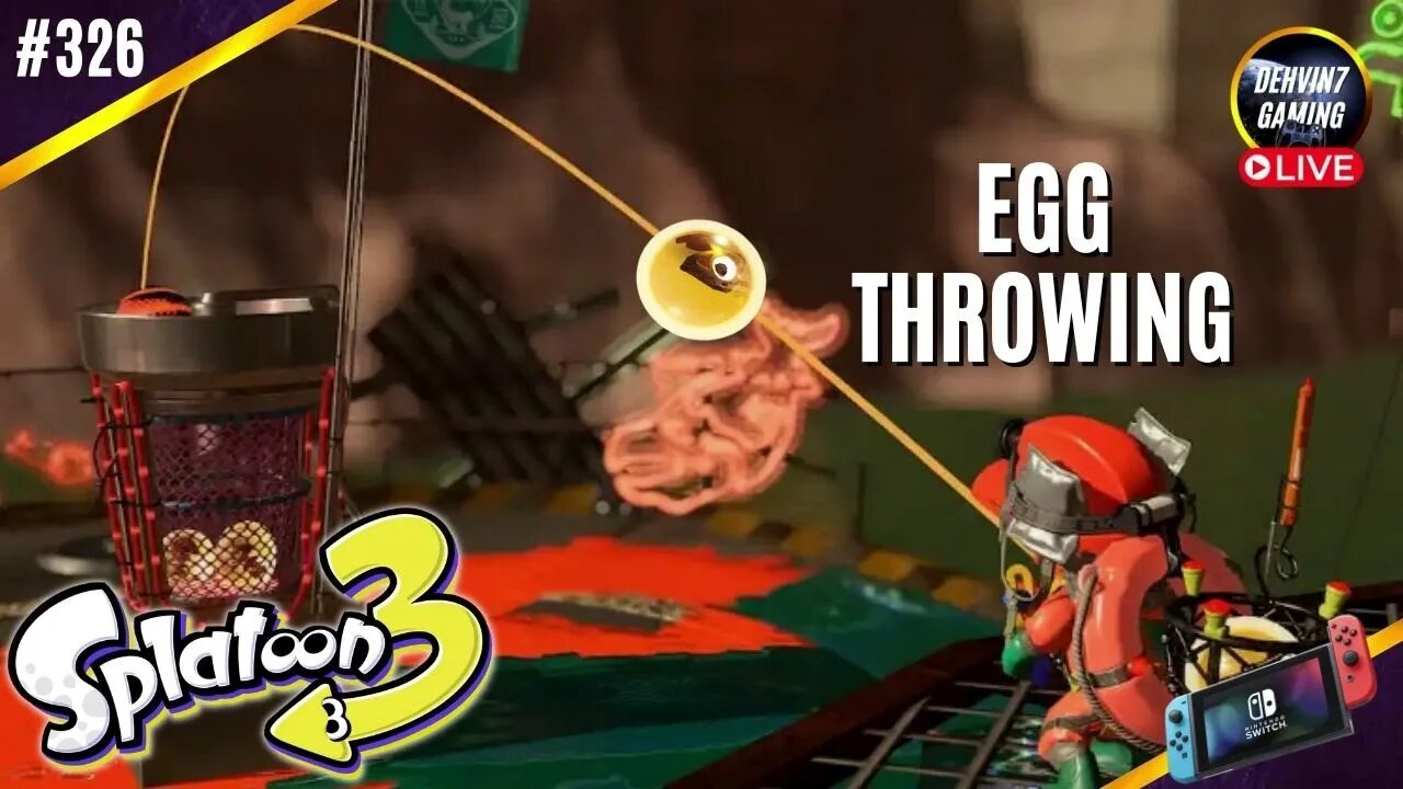 EGGcellent Egg Collecting for the Team in Salmon Run! | Splatoon 3