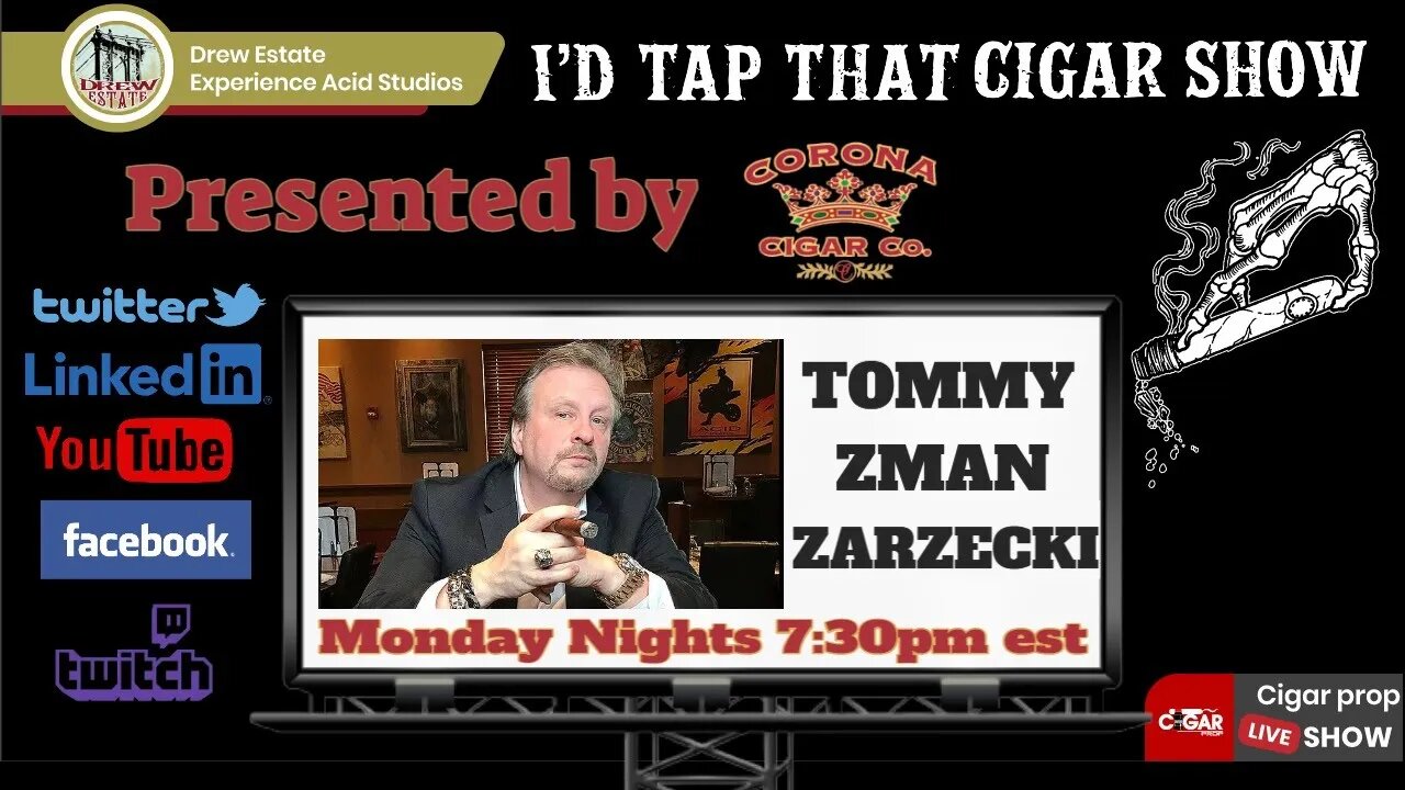 Tommy Zman Zarzecki, I'd Tap That Cigar Show Episode 134