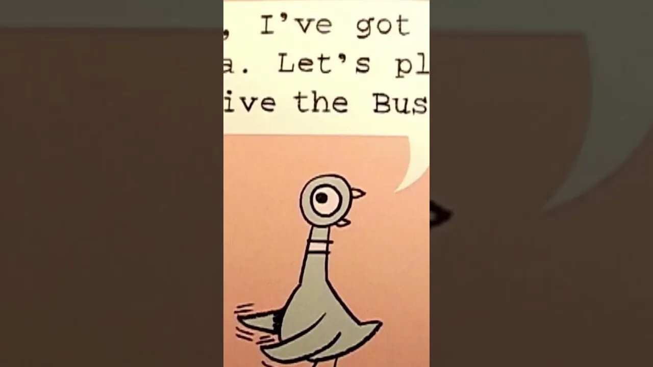 Don’t let the pigeon drive the bus #kidsvideo #readalong