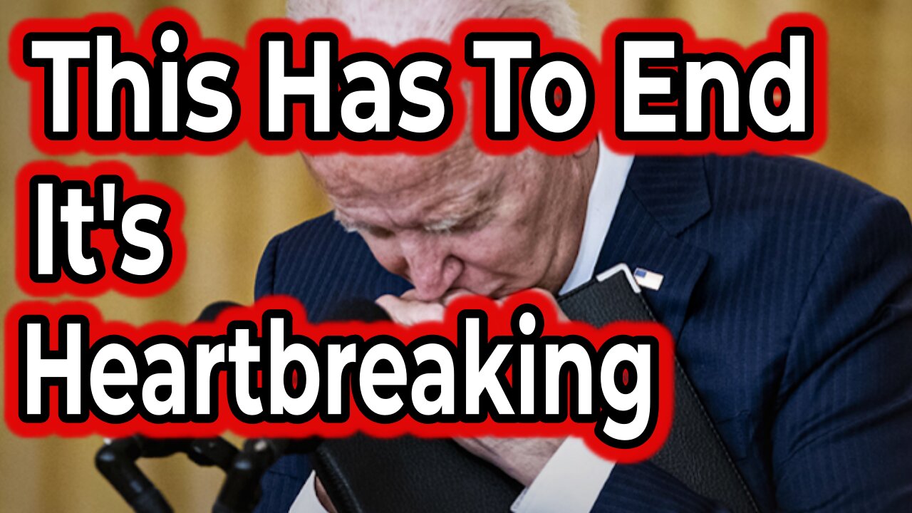 This Has To End--Sad heartbreaking--Someone Needs To Step In
