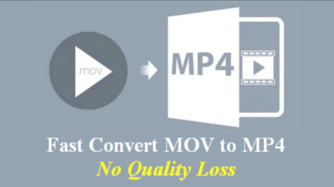 MOV to MP4 | Convert MOV to MP4 without Losing Quality