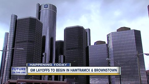 GM layoffs to take effect