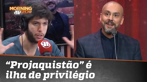 Para Caio Coppolla, “Projaquistão” é ilha de privilégio isolada da realidade brasileira