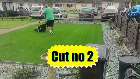 27.07.23 #mow double #cut & #weeding #lawncare #barenbrug #rpr #lawnuk #mowing #greengrass