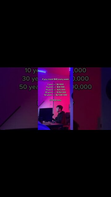 $40 To Millionaire #shorts