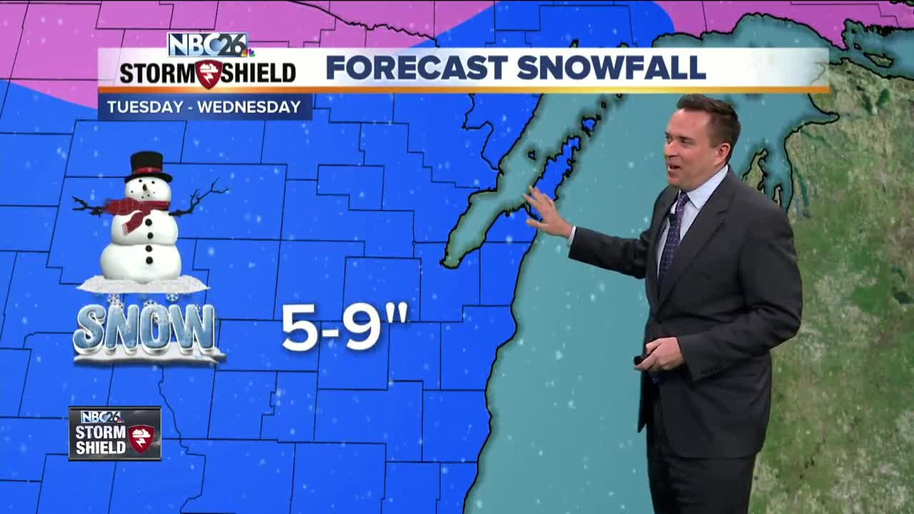 NBC26 Storm Shield weather forecast