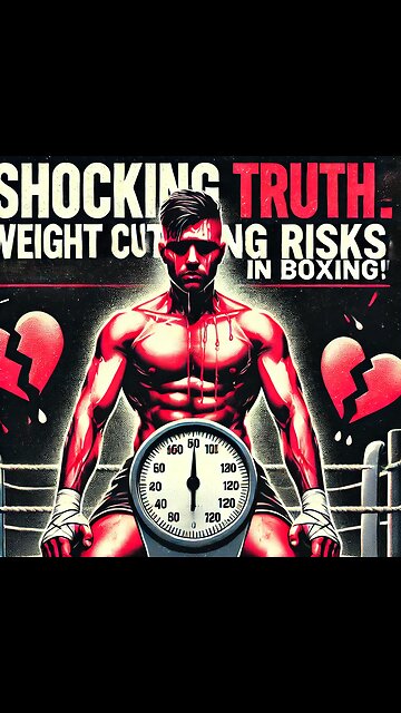 Shocking Truth 😨: Weight Cutting Risks in Boxing! 💔