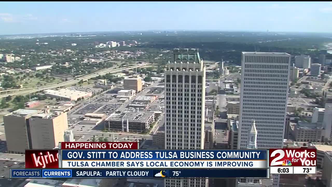 Gov. Stitt to address Tulsa business community