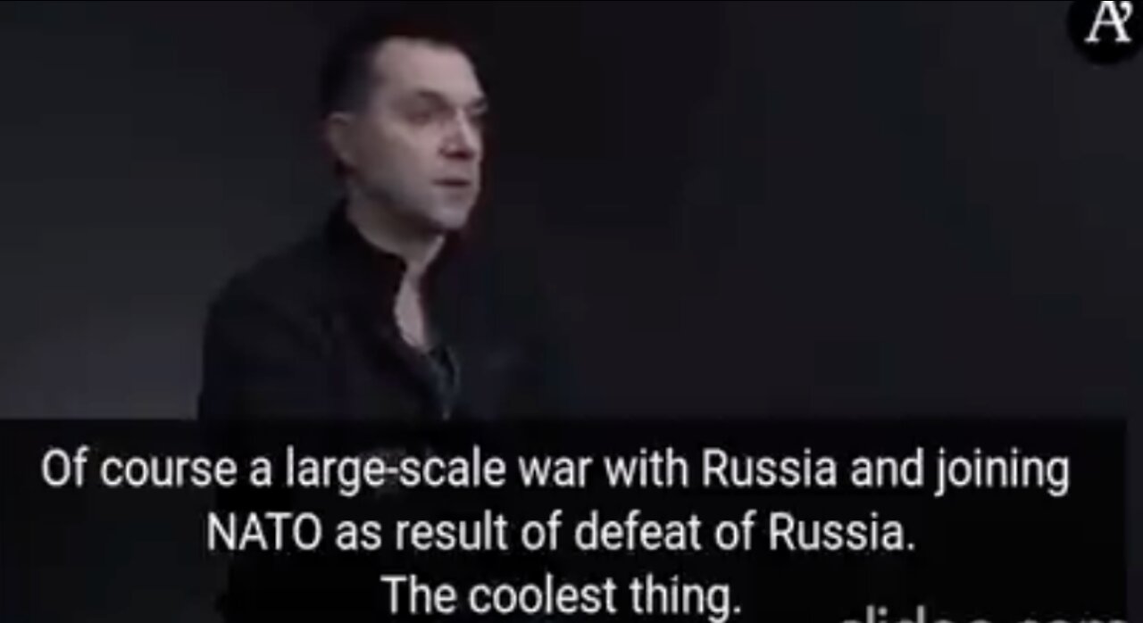 INSANE! Zelensky Adviser Admits in 2019 That Ukraine Wants War With Russia In Order To Join NATO!