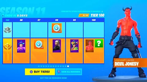 Fortnite Season 11 - Battle Pass Skins!