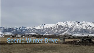 Scenic Drive to look at an old Tractor